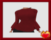Red Puffed Sweater
