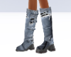 Goth Jean Boots