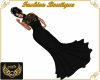 NJ] Chic Black&Gold Gown