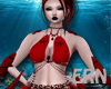 Elegant Mermaid Red