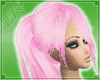 Pink Celestine hairstyle