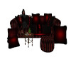 Red/Black chat couch