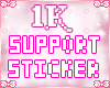 1K Sticker