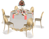 Royal guest table