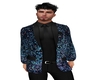glitter matching suit