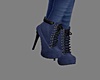 Denim Blue Boots