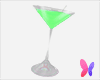 Green glow cocktail