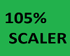 105% scaler