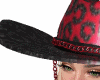 P.D Red Cowgirl Hat