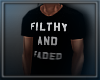 Filty and Faded Tee