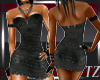 Summum Shyny Black Dress