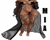 Black Fishnet Robe