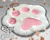 Pink Cat Paw Rugs