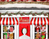 Candy cane shop bg