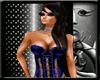 Blue Adorable Corset