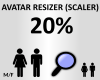 avi scaler (resizer) 20%