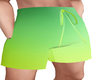 Green Swim Shorts Male