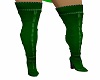 Crystal Green ThighBoots