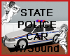 STATE POLICE CAR w/Sound
