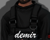 [D] Black Sweater + Vest