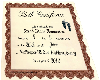 Sarah Birth Certificate