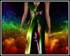 rainbowlong dress
