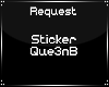 Que3nB Sticker 1