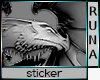 °R° Dragon egg sticker