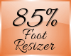 Foot Scaler 85% (F)