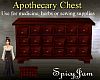 Antq Apothecary Chest