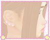 ♡ heart earrings