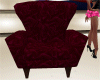Red Silk chair