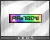 L* Rainbow Sticker