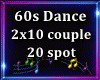 60s Dance 2x10 CP