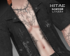 ☯ Shirt Black + tattoo