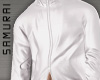#S Crepe Jacket #White