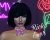 PURPLE NECK BOW