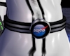 Black Sm Space Logo Belt