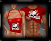 Skull N Rose Couple Top