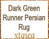 Green Persian Runner Rug
