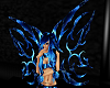 Blue rave wings