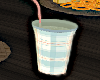 Plaid Cup with Straw