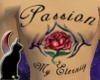 passion rose tattoo