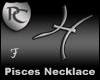 Pisces Symbol Necklace