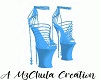 Naughty Heels Blue