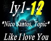Nico Santos, Topic