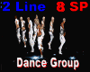 Dance Group 8 sp 2 Line