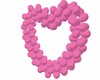 heart balloon - pink