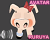 [R]Pink Pig Avatar+Sound
