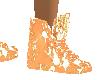 autumn orange shoes